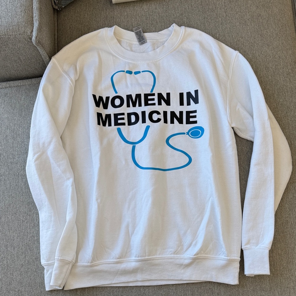 White 'Women in Medicine' Sweatshirt